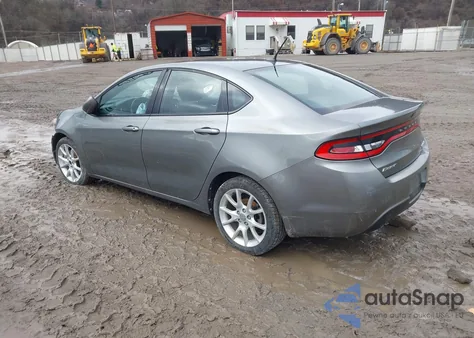 2013 Dodge Dart Rallye z USA, uszkodzony, nr VIN 1C3CDFBH6DD135560